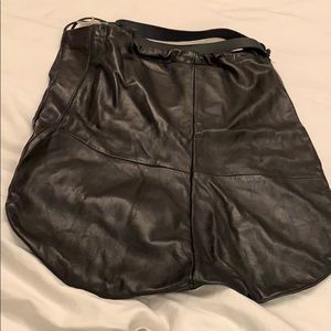 Erin Templeton soft black bag recycled leather